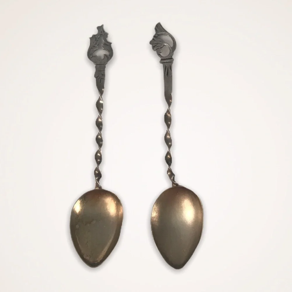 Vintage Sterling Silver Mini Spoons- Set of Six